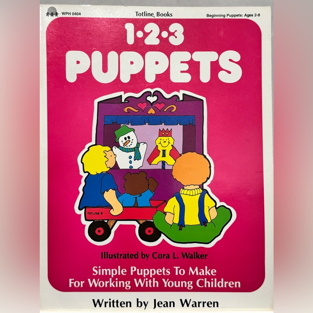 Totline Books Simple Puppets To Make (1989)